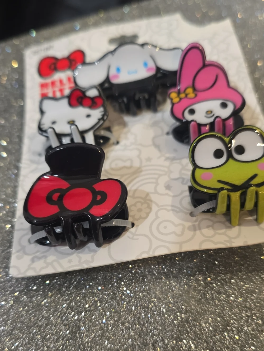Hello Kitty & Friends Character Hair Clips
